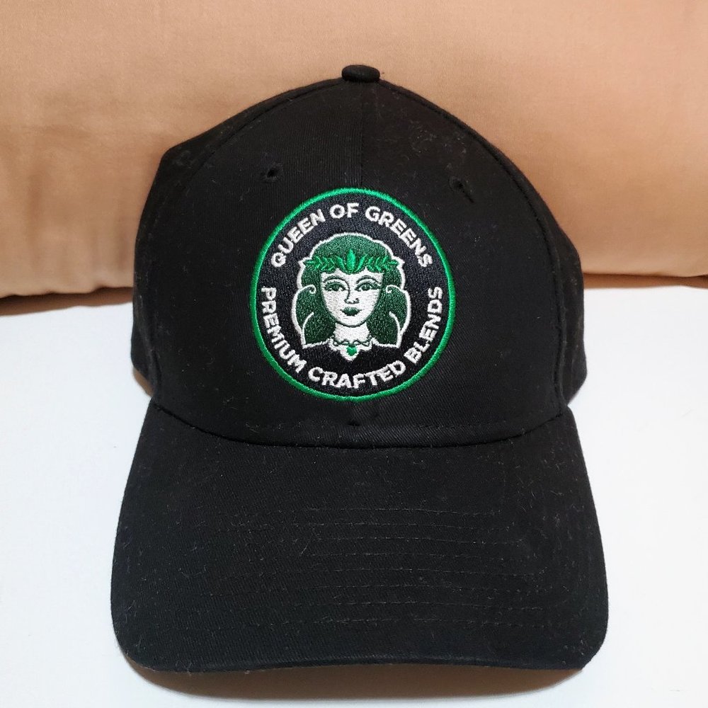 Green Goddess Men's Adjustable Baseball Hat Black One Size